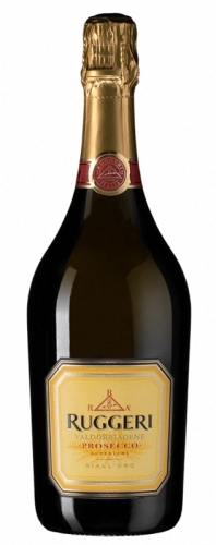 Вино игристое "Просекко Супериоре Вальдоббьядене Джаллоро" сухое белое 0,75 л 