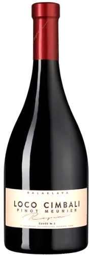 Вино "Локо Чимбали Пино Менье кюве №2" сухое красное 0,75 л