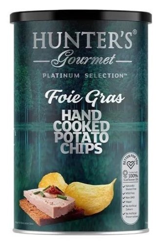 Карт чипсы Hunter`s Gourmet  Фуа-гра 150г