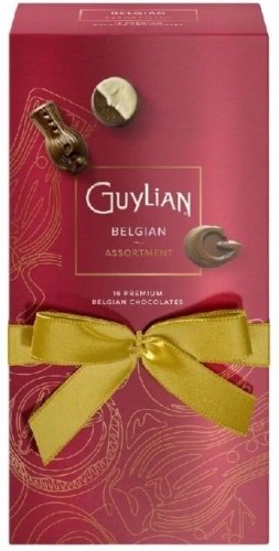 Шоколадные конфеты "Опус" Guylian сундучок подарочный с лентой 180гр