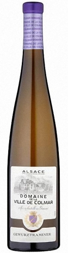Вино "Домен де ля Виль де Кольмар Гевюрцтраминер" белое, полусухое 0,75 л.