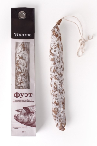 Фуэт ИПАТОВ с/в колбаса с плесенью 125г