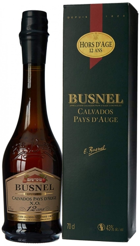 Кальвадос "Кальвадос де Пэи д ' Ож Бюснель Х.О. 12-летний" в п/к 0,7 л