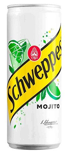 Напиток безалкогольный "Швепс Мохито" газированный 330 мл м/б