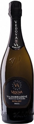 Вино игристое "Ведова Вальдоббьядене Просекко Супериоре" сухое белое 0,75 л