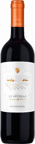 Вино "И Кастелли Ромео и Джульетта Бардолино" DOC красное сухое 0,75 л