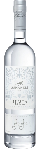 Водка виноградная "Чача Асканели Платиновая" 0,5 л. (кпп 775145001)