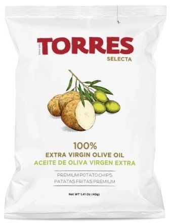 Картофельные чипсы с оливковым маслом "TORRES" 40 г