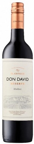 Вино "Дон Давид. Мальбек" сухое красное 0,75 л