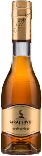 Коньяк "Сараджишвили 5 звезд" пятилетний 0,2 л
