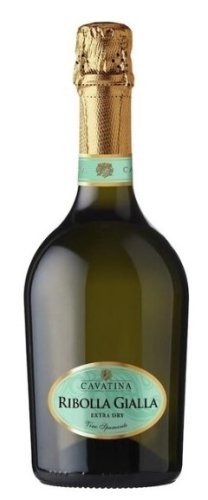 Вино игристое "Каватина Риболла Джалла Спуманте" сухое белое 0,75 л