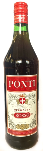 Вермут "Понти Вермут Россо" 1,0 л