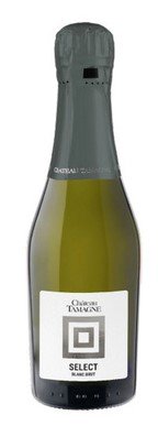 Вино игристое "Шато Тамань Селект Блан" брют белое 0,2 л