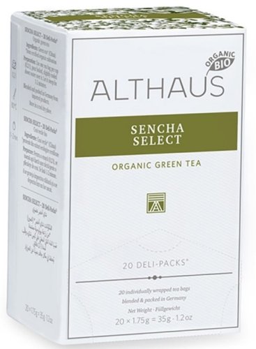 Чай Изысканная Сенча, зеленый байховый листовой Althaus