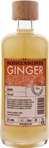 Настойка "Коскенкорва Имбирь" сладкая 0,5 л