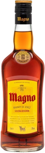Спиртной напиток "Бренди де Херес Магно Солера Резерва Осборн" прочий 0,7 л