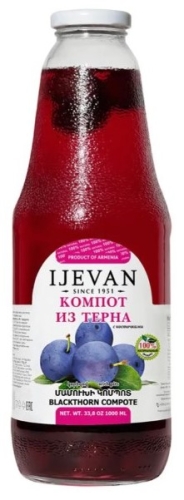 Компот из тёрна 1,0 л