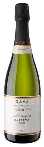 Вино игристое "Кава Винарт Винтаж Резерва" экстра брют белое 0,75 л