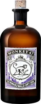 Джин "Манки 47 Шварцвальд драй джин" 0,5 л