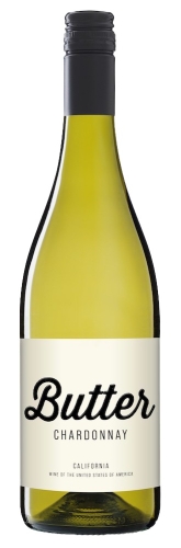 Вино "Баттер. Шардоне" сухое белое 0,75 л