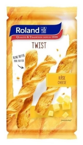 Твисты с сыром, "Roland" Cornu Boulangerie Srl 100гр