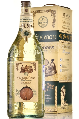 Вино "Иджеван Тнакан" (Домашнее)" белое сухое 3,0 л