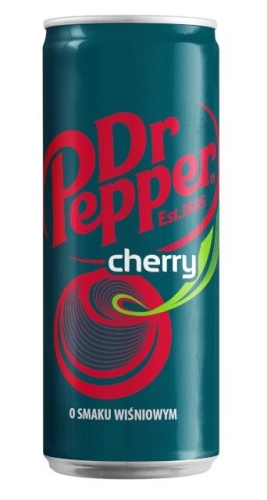 Напиток безалкогольный "Доктор Пеппер Черри" газированный 0,33 ж/б