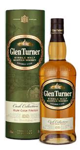 Виски шотландский односолодовый "Сингл Молт "Глен Тёрнер" Ром Каск Финиш" в п/к 0,7 л