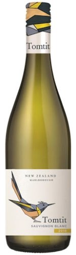 Вино "Томтит Мальборо Совиньон Блан" столовое белое сухое 12,5% 0,75 л