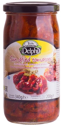 Томаты сушеные в масле Delphi 340 гр