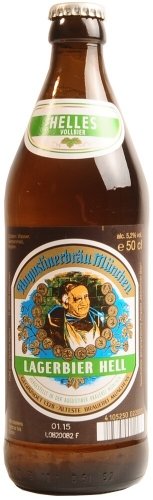 Пиво "Августинербрау Мюнчен Лагербир Хелл" светлое фильтрованное 0,5 л