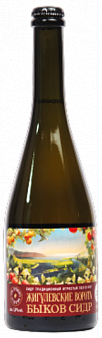 Сидр "Жигулевские ворота "Быков сидр" 0,75 л