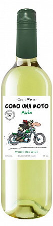 Вино "Комо уна Мото Айрен Драй" белое сухое 0,75 л
