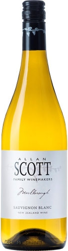 Вино "Мальборо. Аллан Скотт. Совиньон Блан" сухое белое 0,75 л