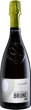 Вино игристое "Вальдоббьядене Просекко Супериоре. Ла Тордера "Брунеи" Брют" брют белое 0,75 л