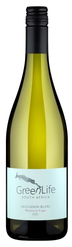 Вино "ГринЛайф Совиньон Блан Вестерн Кейп" сухое белое 0,75 л