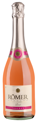 Вино игристое "Рёмер Крёнунг Розе Трокен" розовое сухое 0,75 л