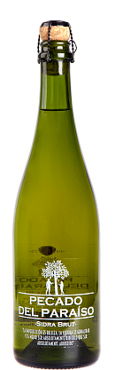 Сидр "Пекадо дель Параисо" игристый яблочный 0,75 л