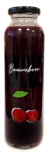 Сок вишневый прямого отжима 0,33л ст.