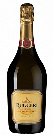 Вино игристое "Просекко Супериоре Вальдоббьядене Джаллоро" сухое белое 0,75 л 