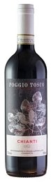 Вино "Поджио Тоско Кьянти ДОКГ" сухое красное 0,75 л