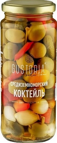 Коктейль "GUSTORIA" из оливок и овощей 358 мл