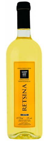 Вино "Рецина. Кавино" сухое белое 0,75 л 