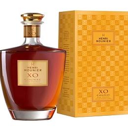 Коньяк "Анри Мунье ХО" марочный 0,7 л в п/к графин