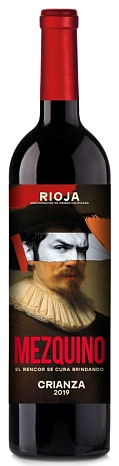 Вино "Риоха. Мезкино Крианса" сухое красное 0,75 л