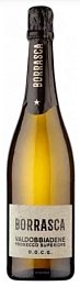Вино игристое "Просекко Борраска Вальдобьядене Супериоре" белое брют 0,75 л