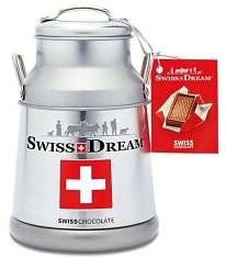 Набор шоколада "Традиционный бидон", 125г, Swiss Dream