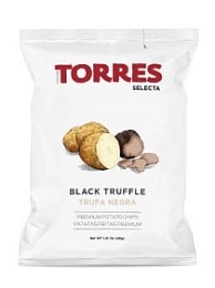 Картофельные чипсы с черным трюфелем "TORRES" 40 г