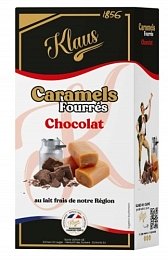 Карамель Klaus с шоколадной начинкой 160гр