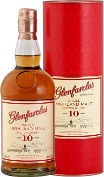 Виски "Гленфарклас 10 лет" 0,7 л в п/у